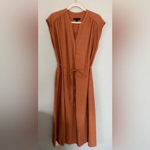 Banana Republic // Terracotta Midi Dress